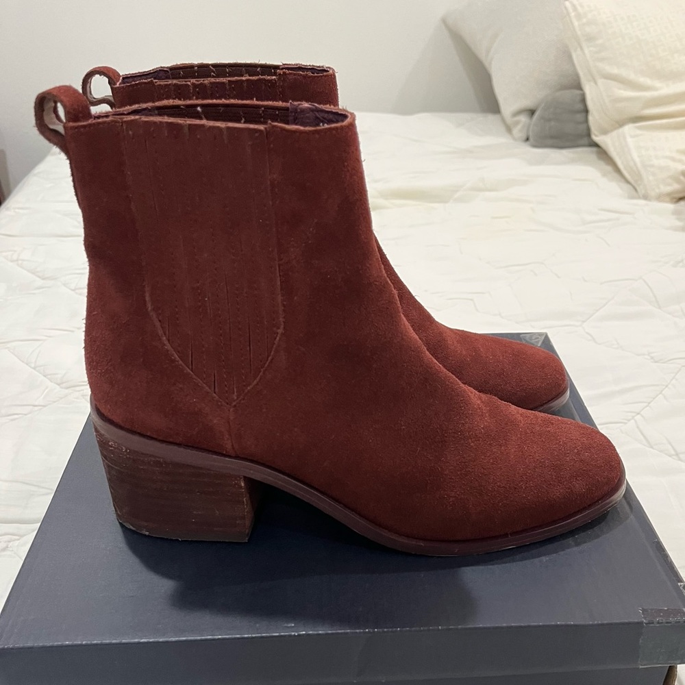 Splendid Amalie Pull On Heel Booties Size 10